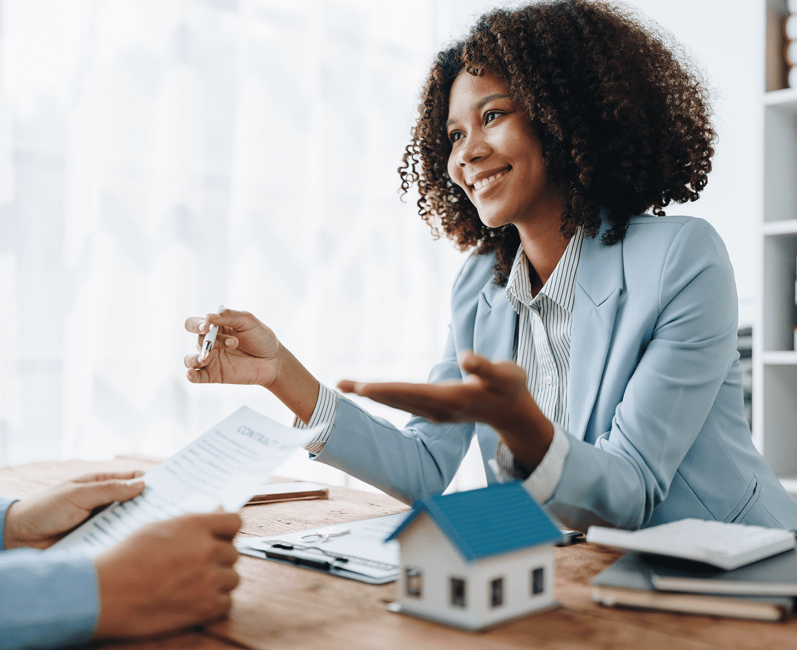 Agent and client with house model